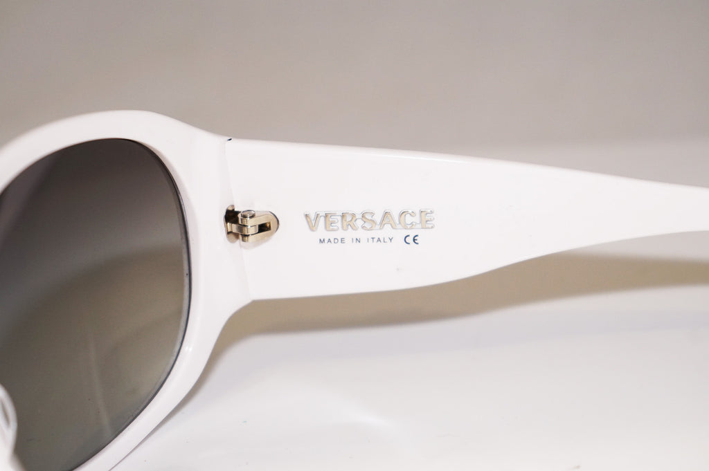 VERSACE Womens Designer Crystal Sunglasses White Round MOD 4149 314 11 16470