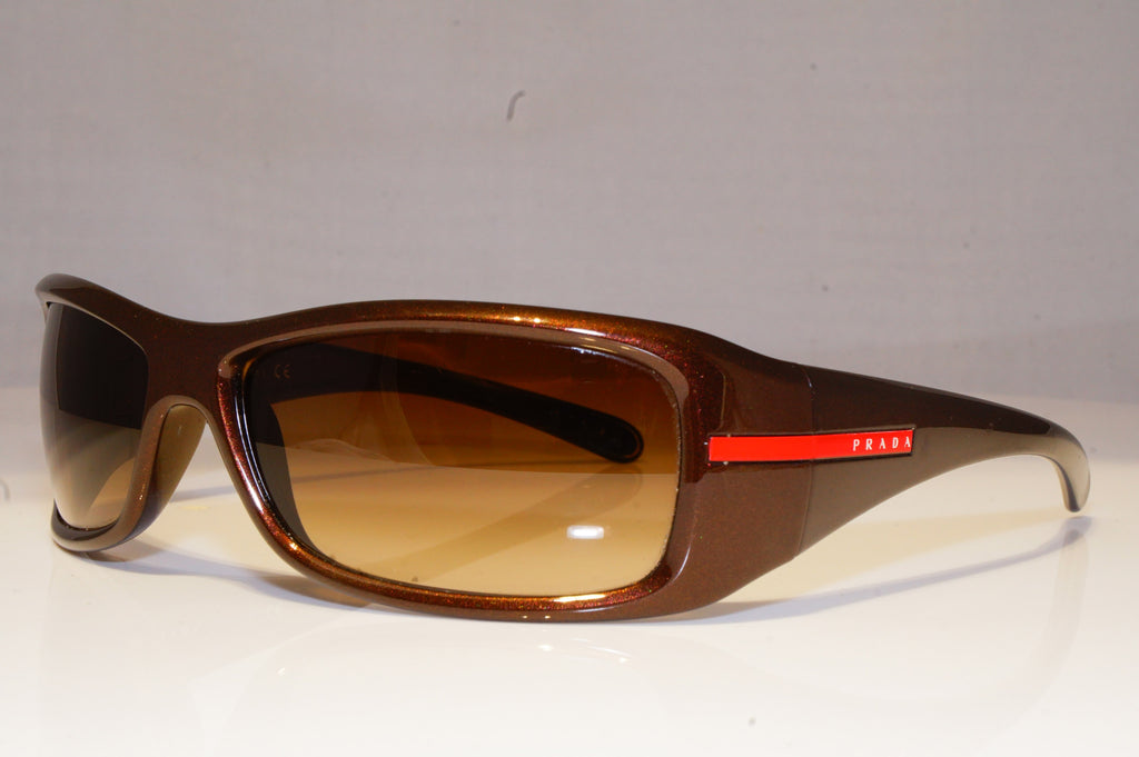 PRADA Womens Boxed Designer Sunglasses Gold NEW JOURNAL SPR 64U ZVN-400 20403