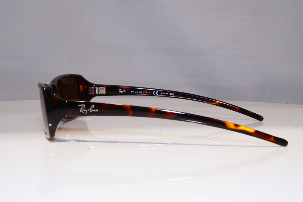 RAY-BAN Mens Womens Polarized Vintage Sunglasses Brown RB 4058 642/57 22523