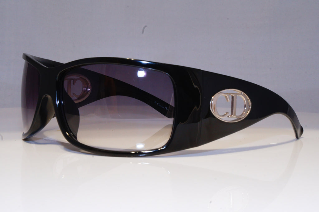 DIOR Womens Oversized Designer Sunglasses Black Wrap DIOR FLAVOUR 1 584ZR 20510