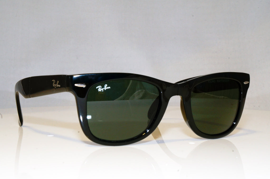 RAY-BAN Mens Designer Sunglasses Black Folding RB 4105 601 17690