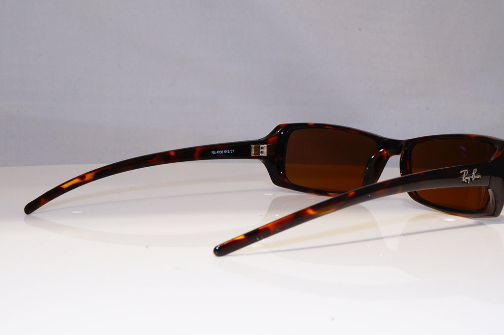 RAY-BAN Mens Womens Polarized Vintage Sunglasses Brown RB 4058 642/57 22523