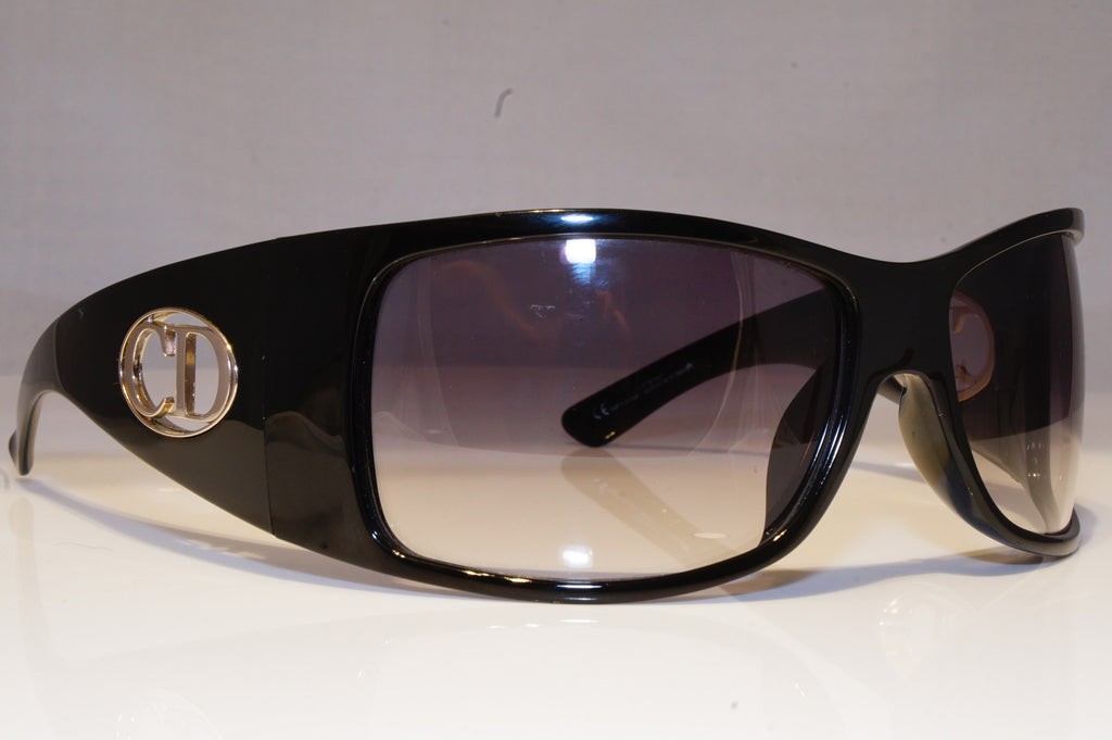 DIOR Womens Oversized Designer Sunglasses Black Wrap DIOR FLAVOUR 1 584ZR 20510