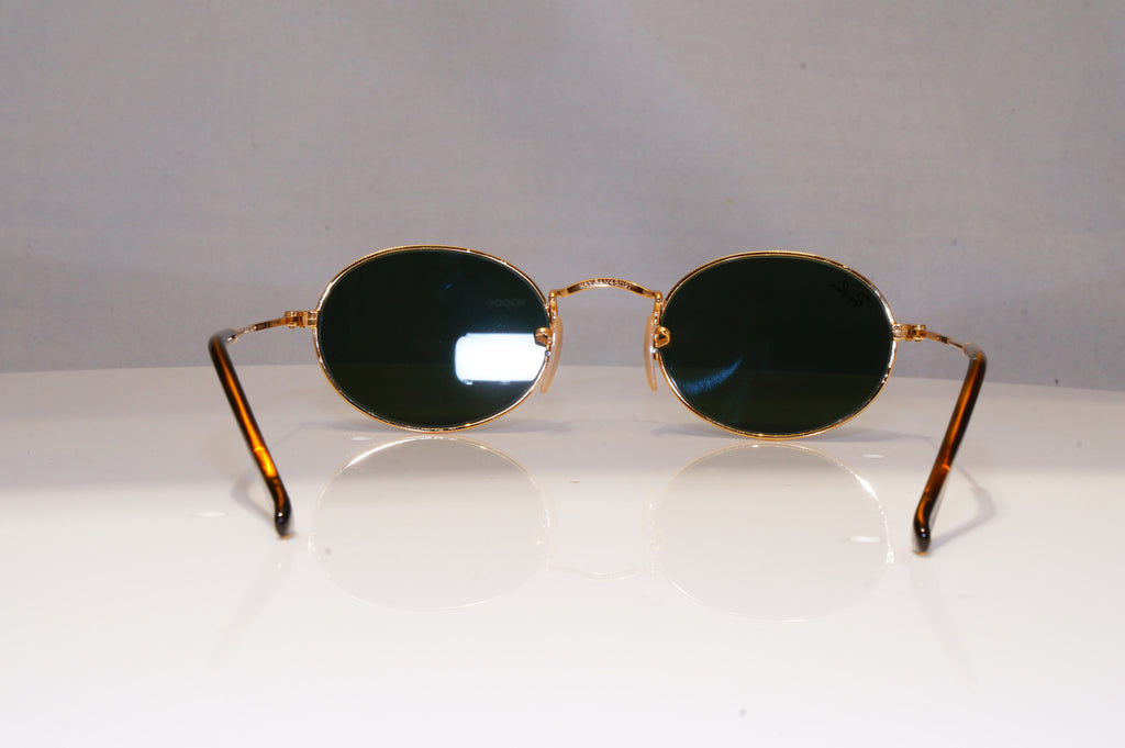 RAY-BAN Mens Womens Designer Sunglasses Gold Oval RB 3547 001 22517