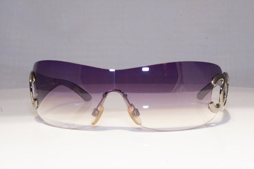 CHANEL Womens Designer Sunglasses Black Shield ICONIC CC 4125 106/8G 19573