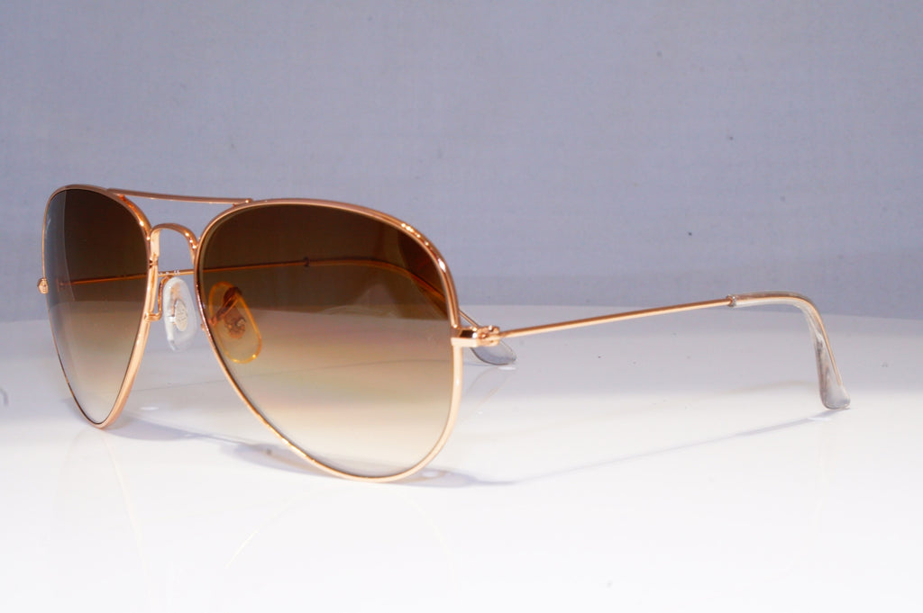RAY-BAN Mens Designer Sunglasses Gold Pilot 55mm RB 3025 001/51 19570