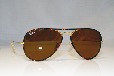 RAY-BAN Mens Designer Sunglasses Brown Aviator RB 3025 001 17790