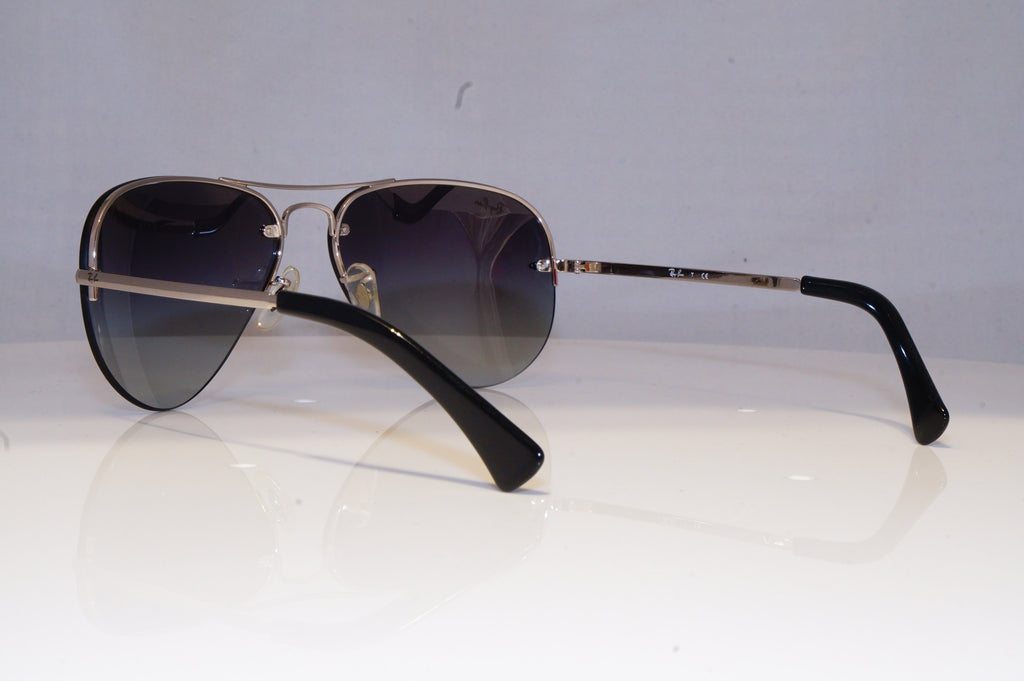RAY-BAN Mens Designer Sunglasses Silver Pilot RB 3449 003/8G 20462
