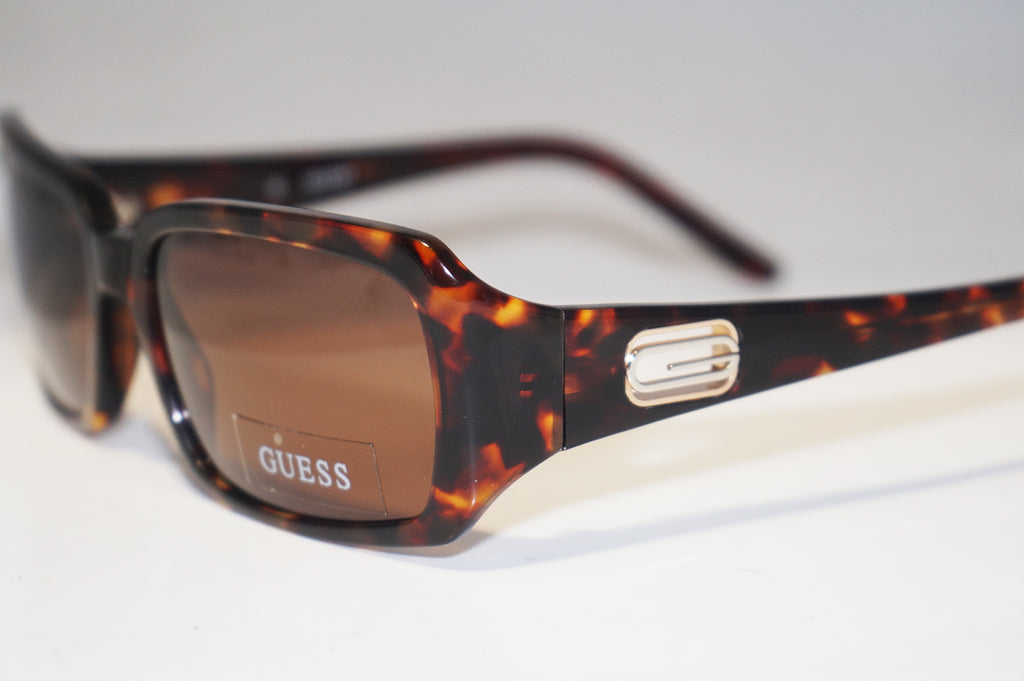 GUESS Womens Designer Sunglasses Brown Rectangle GU 6115N DA-1 15425
