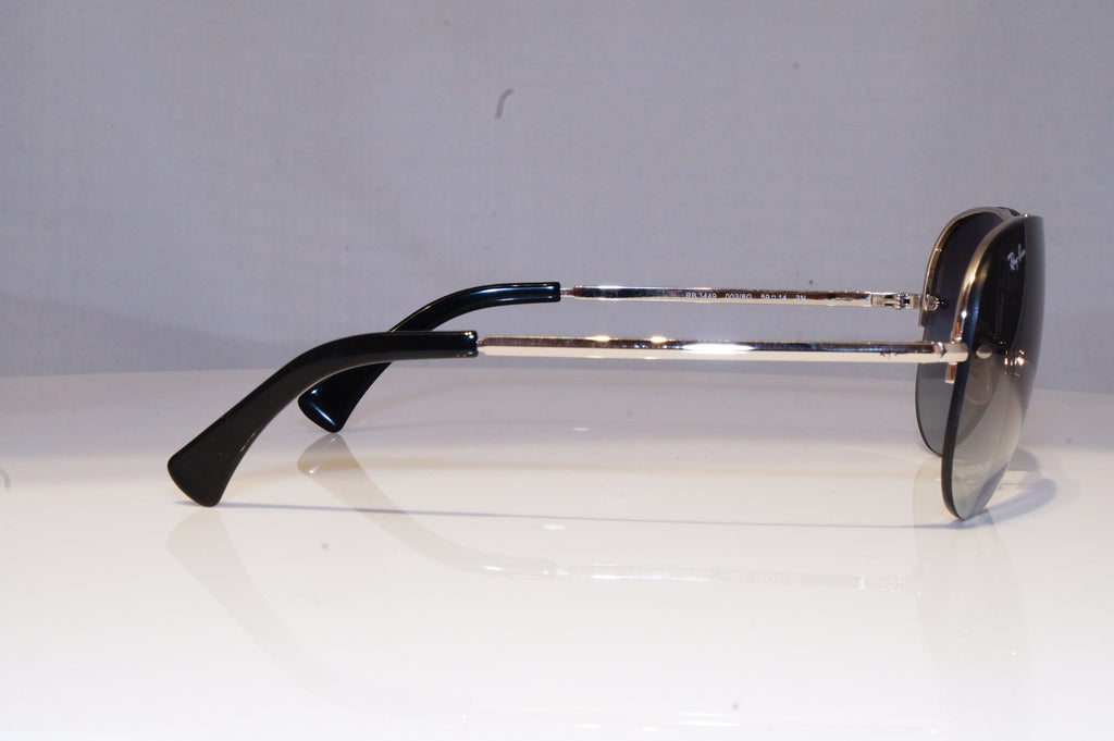 RAY-BAN Mens Designer Sunglasses Silver Pilot RB 3449 003/8G 20462