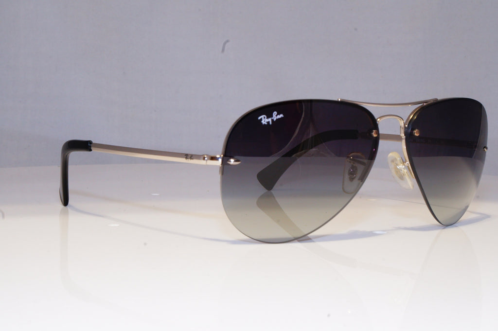 RAY-BAN Mens Designer Sunglasses Silver Pilot RB 3449 003/8G 20462