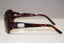 GUESS Womens Designer Sunglasses Brown Rectangle GU 6115N DA-1 15425