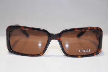 GUESS Womens Designer Sunglasses Brown Rectangle GU 6115N DA-1 15425