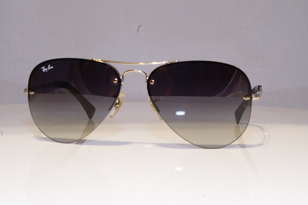 RAY-BAN Mens Designer Sunglasses Silver Pilot RB 3449 003/8G 20462