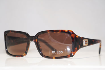 GUESS Womens Designer Sunglasses Brown Rectangle GU 6115N DA-1 15425
