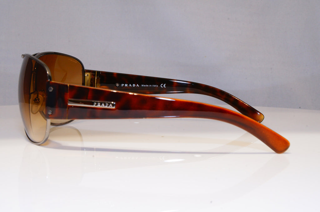PRADA Mens Womens Designer Sunglasses Brown Pilot SPR 52G 5AV-6S1 22490