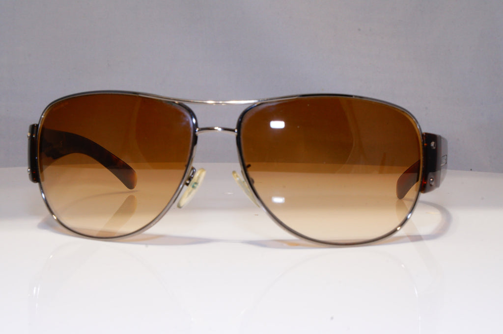 PRADA Mens Womens Designer Sunglasses Brown Pilot SPR 52G 5AV-6S1 22490