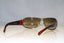 PRADA Mens Designer Sunglasses Brown Wrap SPR 70G 5AV-2Z1 17796