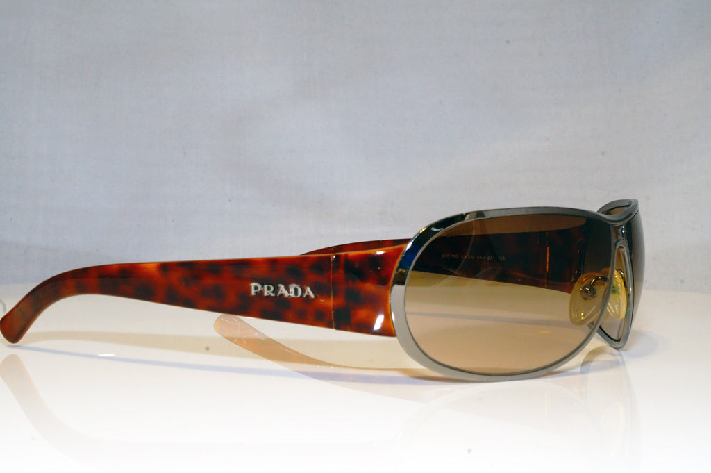 PRADA Mens Designer Sunglasses Brown Wrap SPR 70G 5AV-2Z1 17796