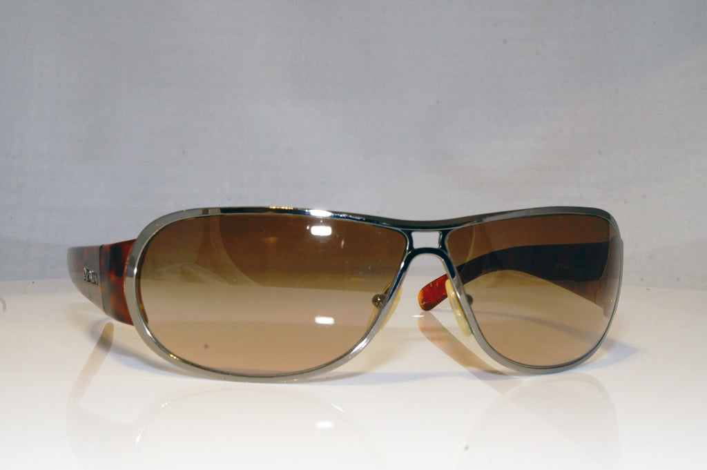 PRADA Mens Designer Sunglasses Brown Wrap SPR 70G 5AV-2Z1 17796