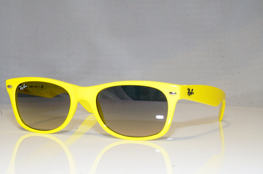 RAY-BAN Mens Designer Sunglasses Yellow NEW WAYFARER RB 2132 754/32 17797