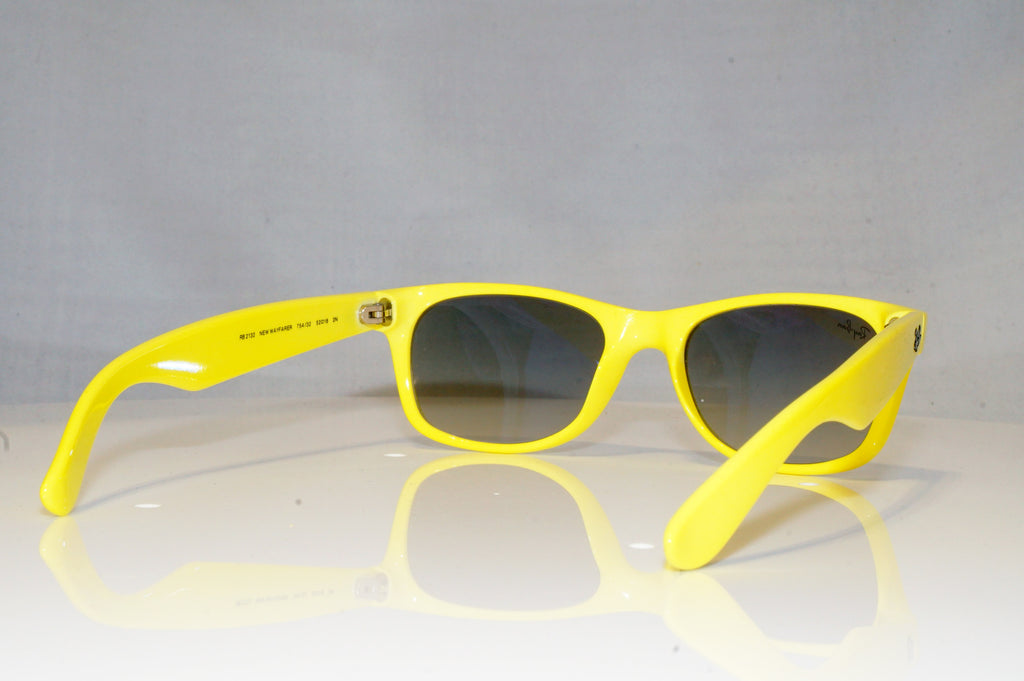 RAY-BAN Mens Designer Sunglasses Yellow NEW WAYFARER RB 2132 754/32 17797
