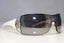 GIORGIO ARMANI Womens Diamante Designer Sunglasses White Shield GA 320 20454