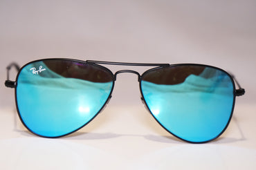RAY-BAN Junior Boys Designer Sunglasses Black Aviator RJ 9506 201/55 16609