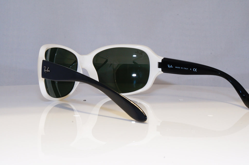 RAY-BAN Mens Designer Sunglasses White Butterfly RB 4118 722 20450