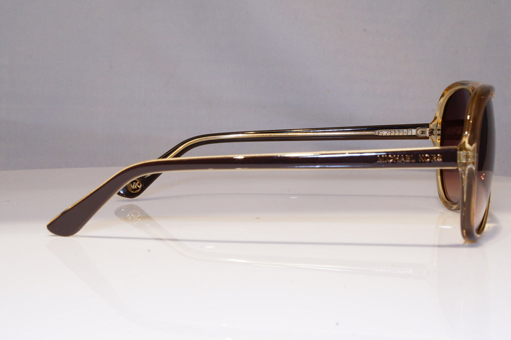 MICHAEL KORS Mens Womens Designer Sunglasses Brown Pilot Caicos M2811S 22488