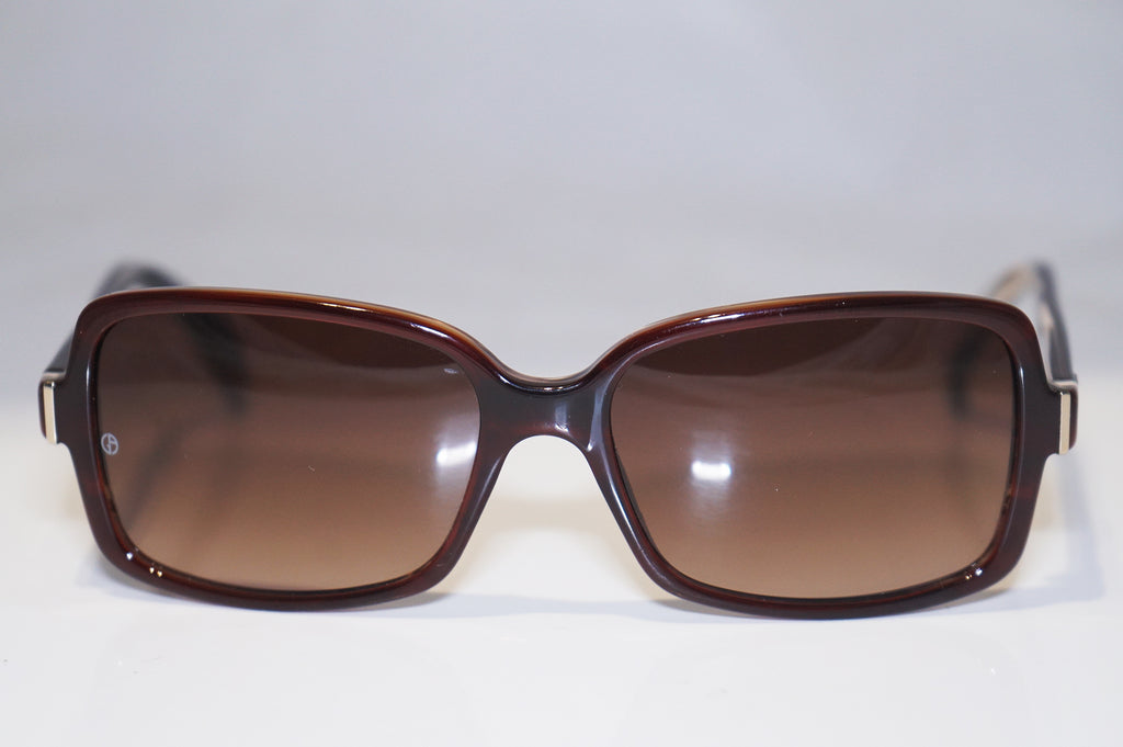 GIORGIO ARMANI Womens Designer Sunglasses Brown Square GA 849 44GD8 15424