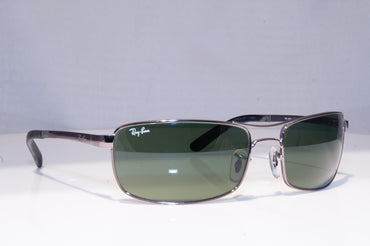 RAY-BAN Mens Designer Sunglasses Silver Wrap FLIGHT RB 3212 004 18877