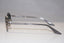 RAY-BAN 1990 Vintage Mens Designer Sunglasses Silver Oval W2187 00AW 15396