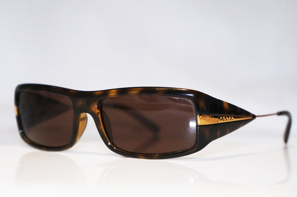 PRADA Mens Designer Sunglasses Brown Rectangle SPR 51I 2AU-8C1 16587