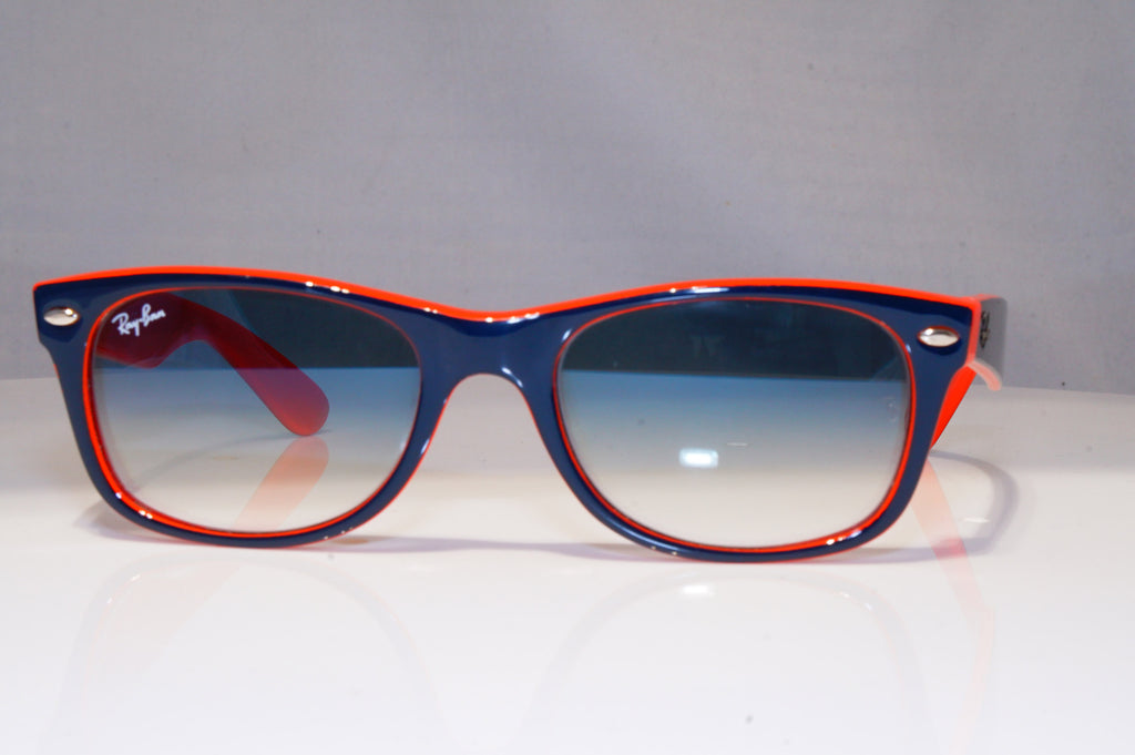 RAY-BAN Mens Womens Sunglasses Blue Rectangle NEW WAYFARER RB 2132 789/3F 22474