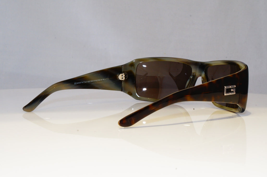 GUCCI Mens Vintage 1990 Designer Sunglasses Brown Rectangle GG 1494 5U2 20458