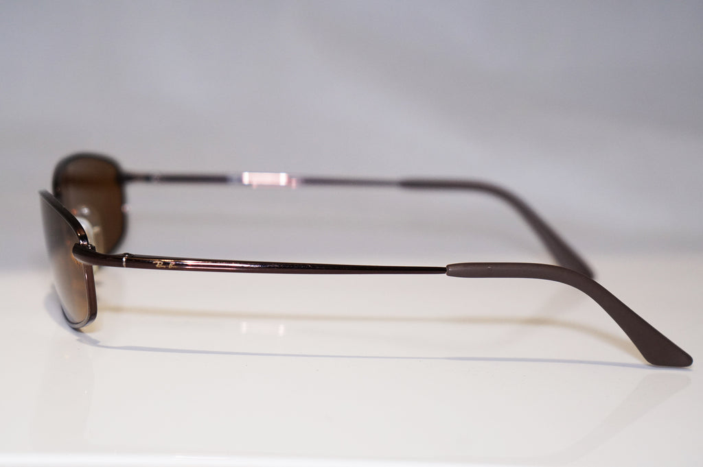 RAY-BAN Vintage Mens Designer Sunglasses Brown New Sleek RB 3198 014 16438
