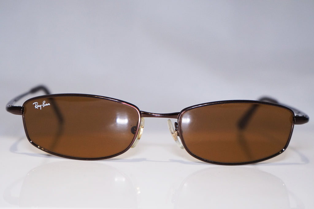RAY-BAN Vintage Mens Designer Sunglasses Brown New Sleek RB 3198 014 16438