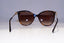 BVLGARI Womens Diamante Designer Sunglasses Brown Butterfly 8201 504/13 19554
