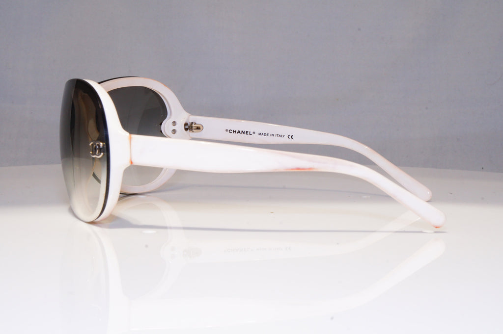 CHANEL Womens Designer Sunglasses White Shield 5066 716/8G 22330