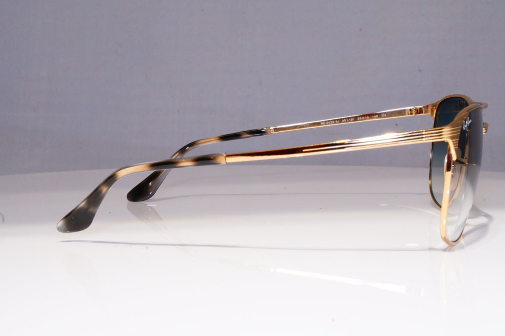 RAY-BAN Mens Designer Sunglasses Gold Square RB 3429 001/3F 19557