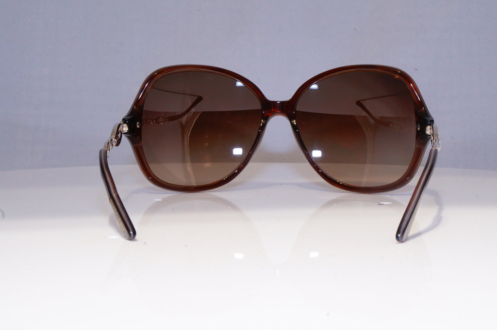 BVLGARI Womens Diamante Oversized Designer Sunglasses Brown 8036 5031/13 19550