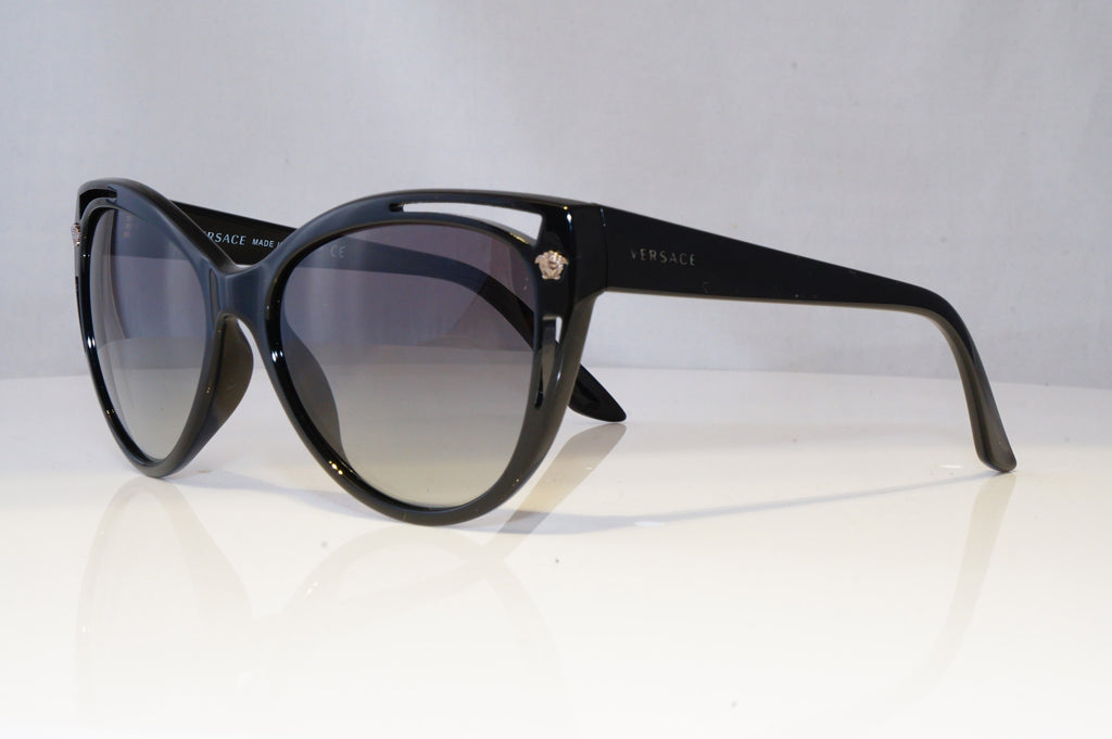 VERSACE Womens Designer Sunglasses Black Butterfly MEDUSA 4267 GB1/11 20426