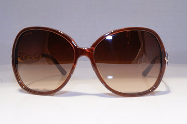 BVLGARI Womens Diamante Oversized Designer Sunglasses Brown 8036 5031/13 19550