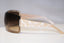 CHANEL Boxed Womens Designer Sunglasses Beige Shield 4126 C124/13 16594