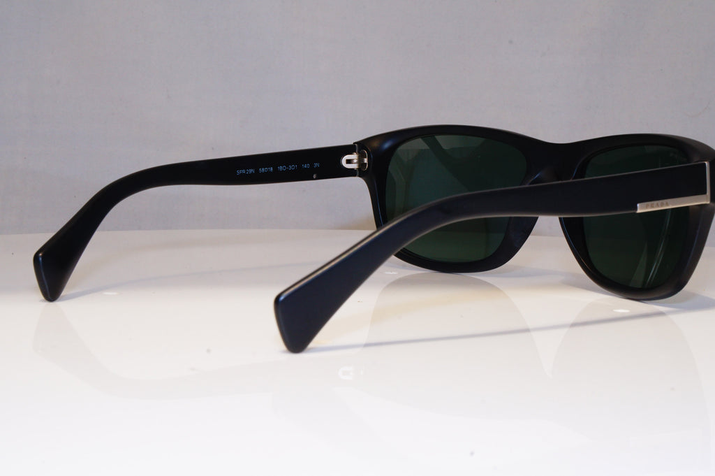 PRADA Mens Boxed Designer Sunglasses Black Rectangle SPR 29N 1BO-301 22316
