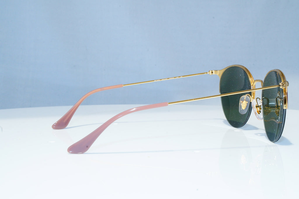 RAY-BAN Womens Mirror Designer Sunglasses Gold Round RB 3578 BO11/A7 18652