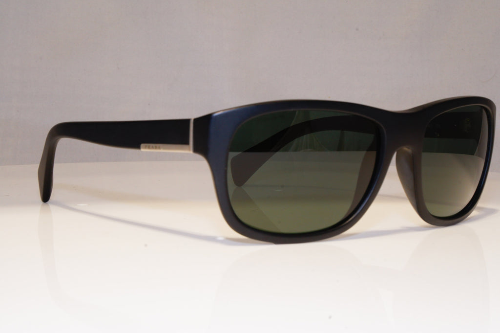 PRADA Mens Boxed Designer Sunglasses Black Rectangle SPR 29N 1BO-301 22316