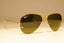 RAY-BAN Mens Polarized Designer Sunglasses Gold Pilot RB 3025 001/58 19648