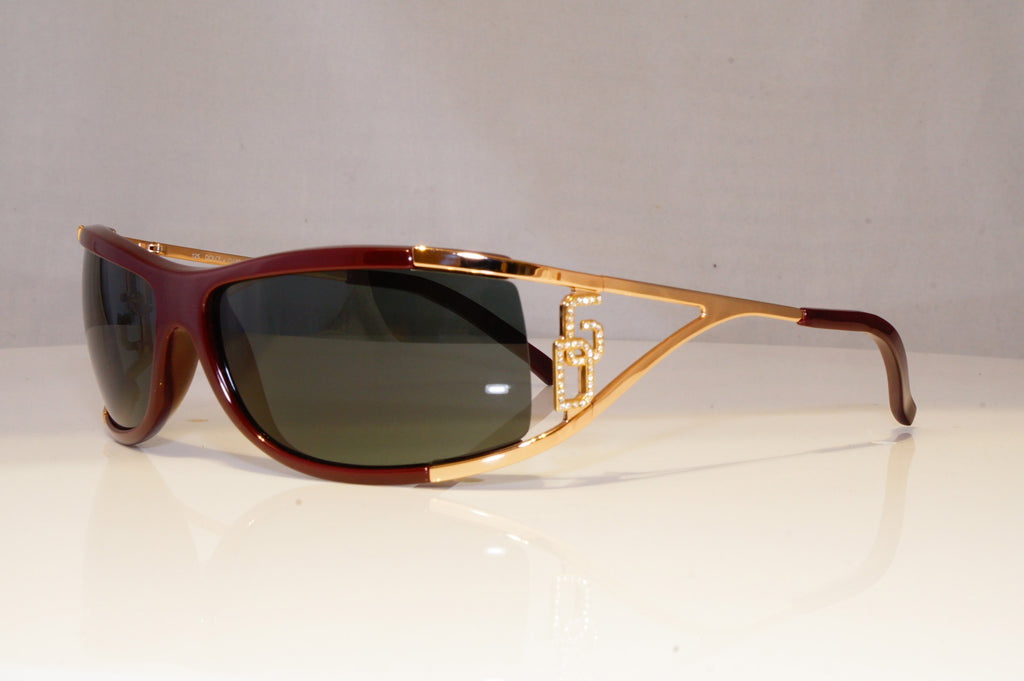 DOLCE & GABBANA Womens Diamante Designer Sunglasses Gold DG 814S K91 20422